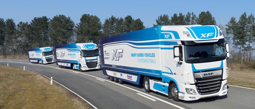 DAF in platooning trial