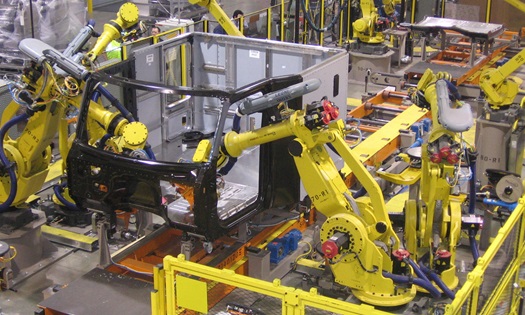 Robotic cab assembly