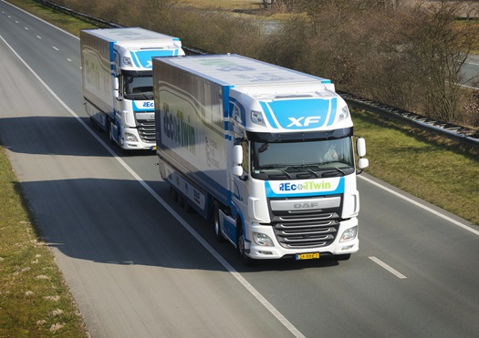 DAF Ecotwin in European Truck Platooning Challenge