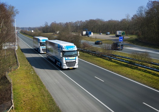 DAF Ecotwin in European Truck Platooning Challenge