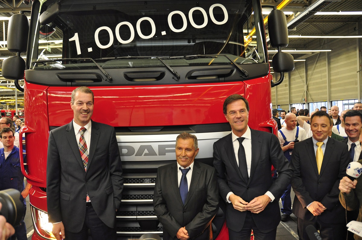 1000000th DAF truck