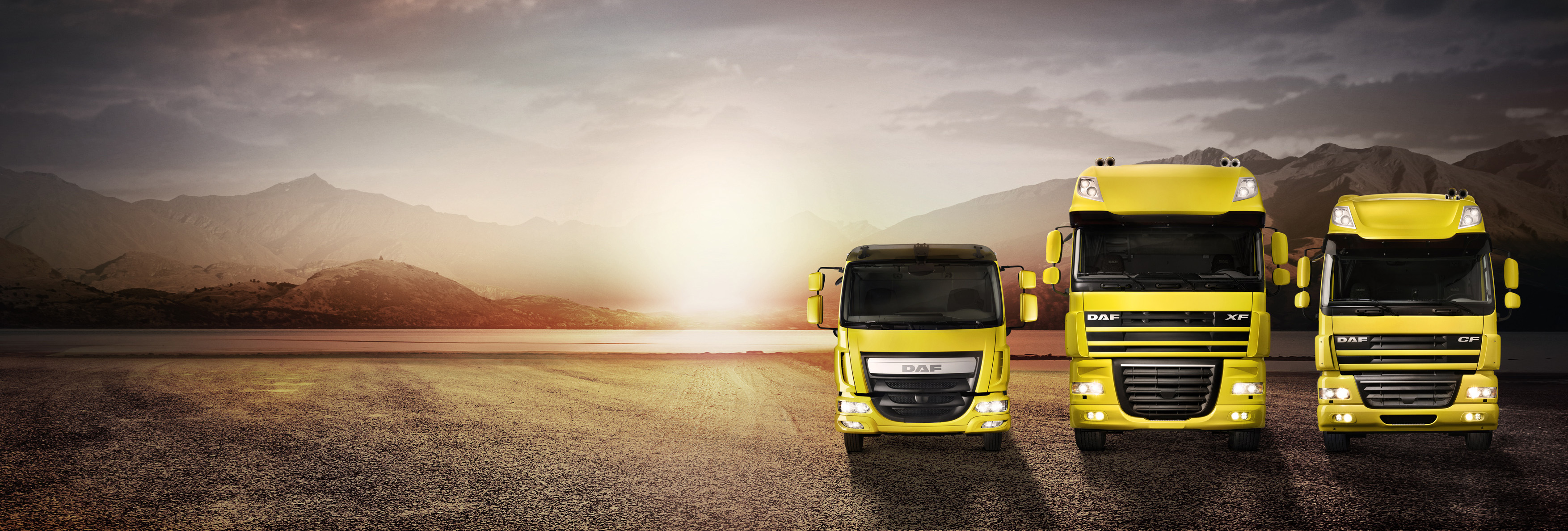 DAF Euro 3-5 model range