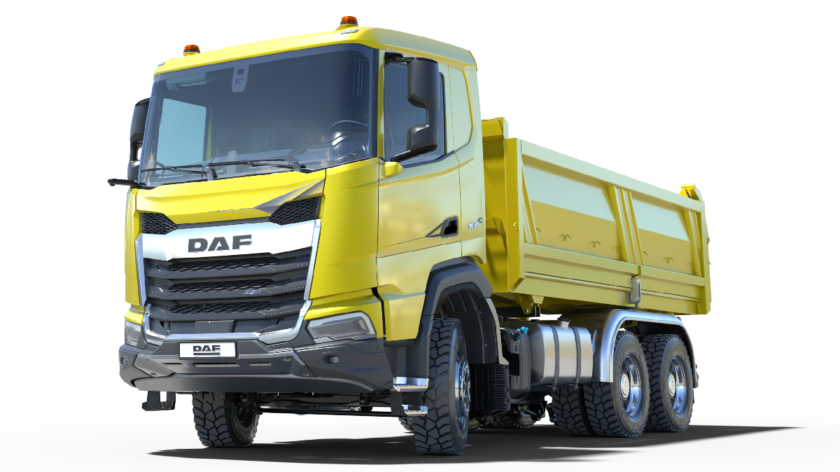 DAF präsentiert auf der Bauma Baufahrzeuge der neuen Generation