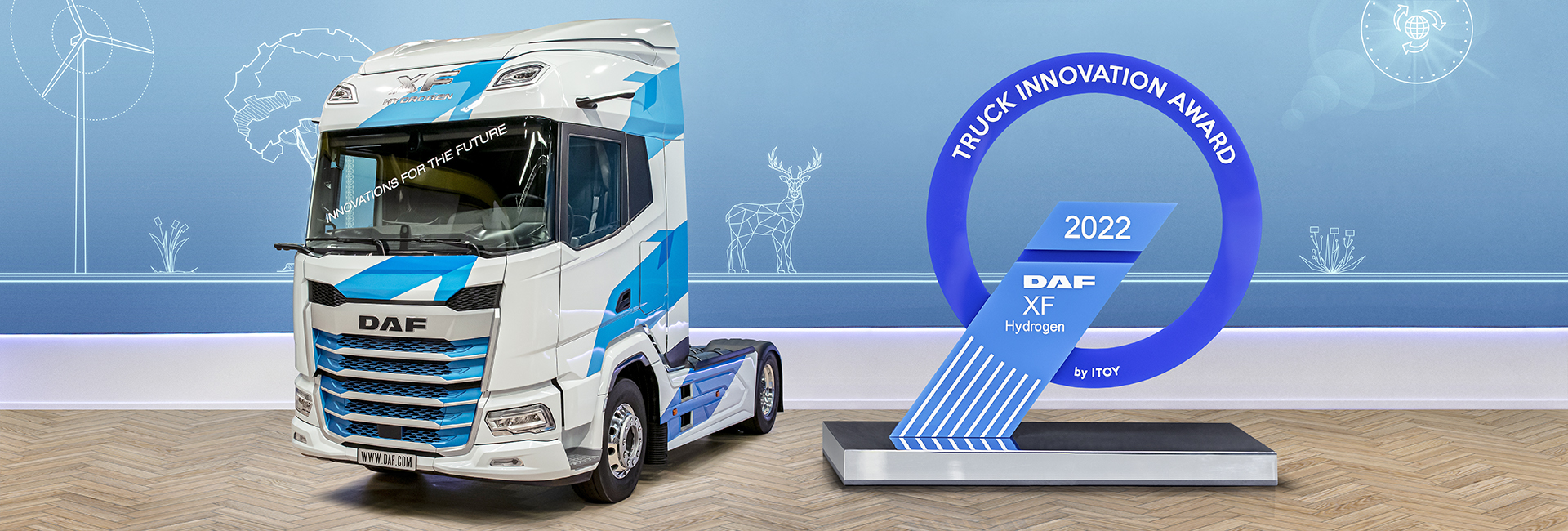 DAF XF H2 Innovation Truck