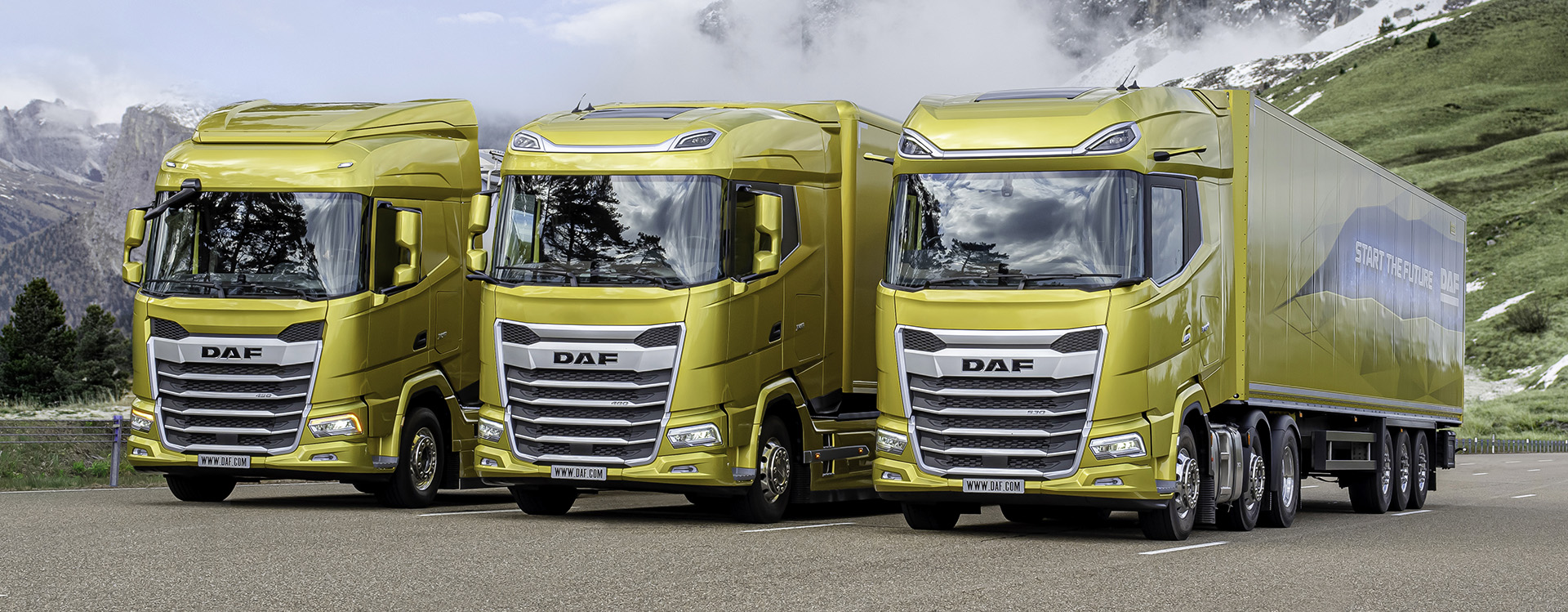 New Generation DAF trucks