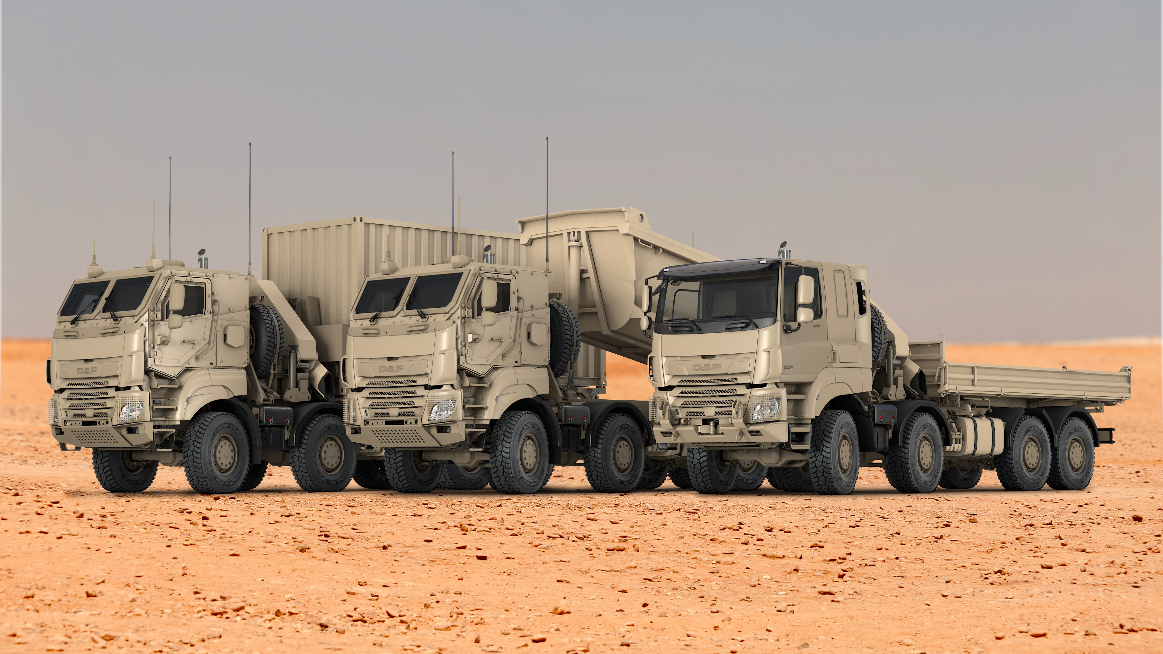 Daf Receives Large Order From Belgian Armed Forces Daf Trucks N V