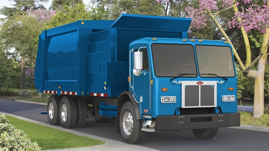 Peterbilt Model 520 Electric Refuse Truck