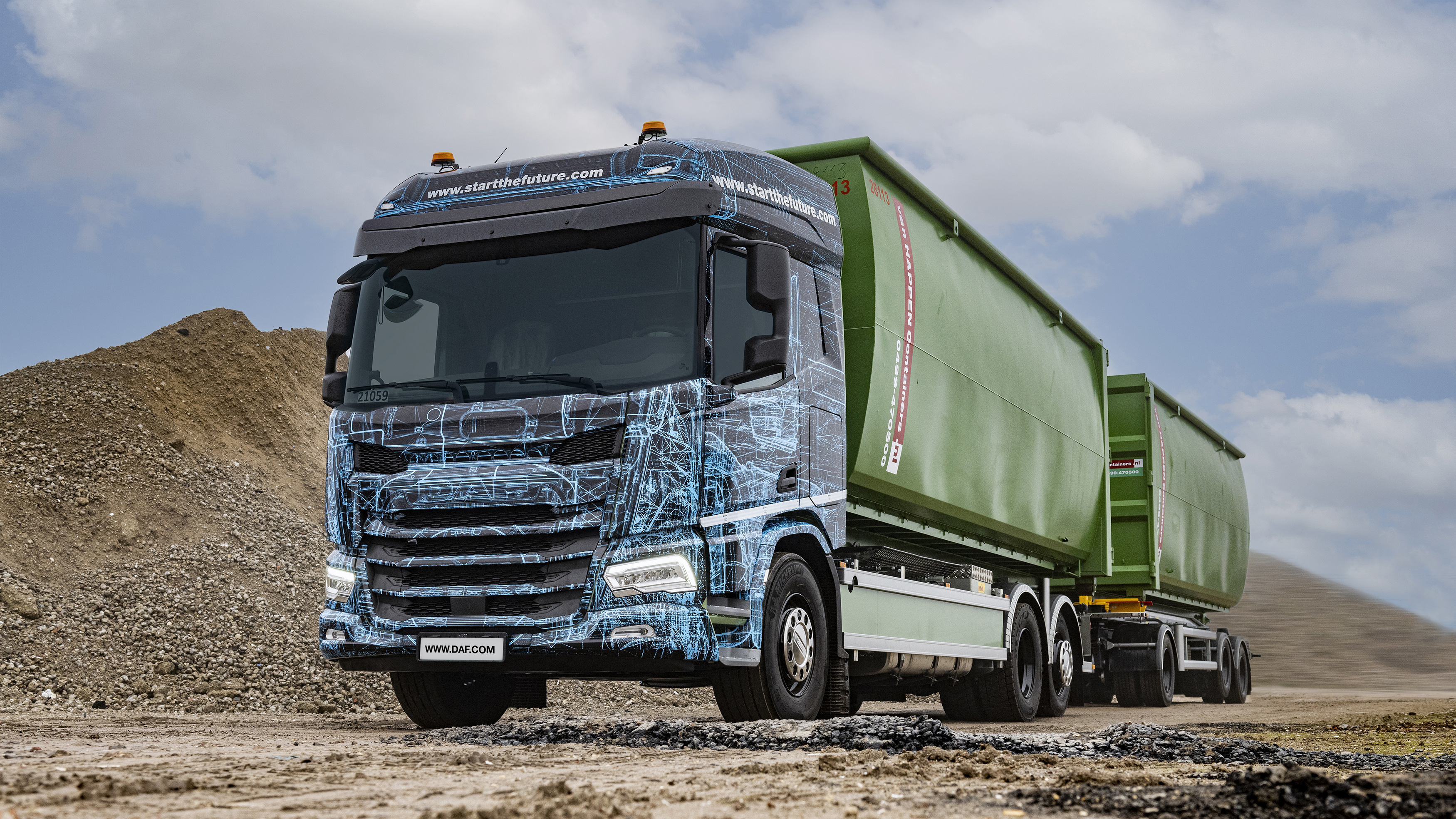Грузовик DAF 600