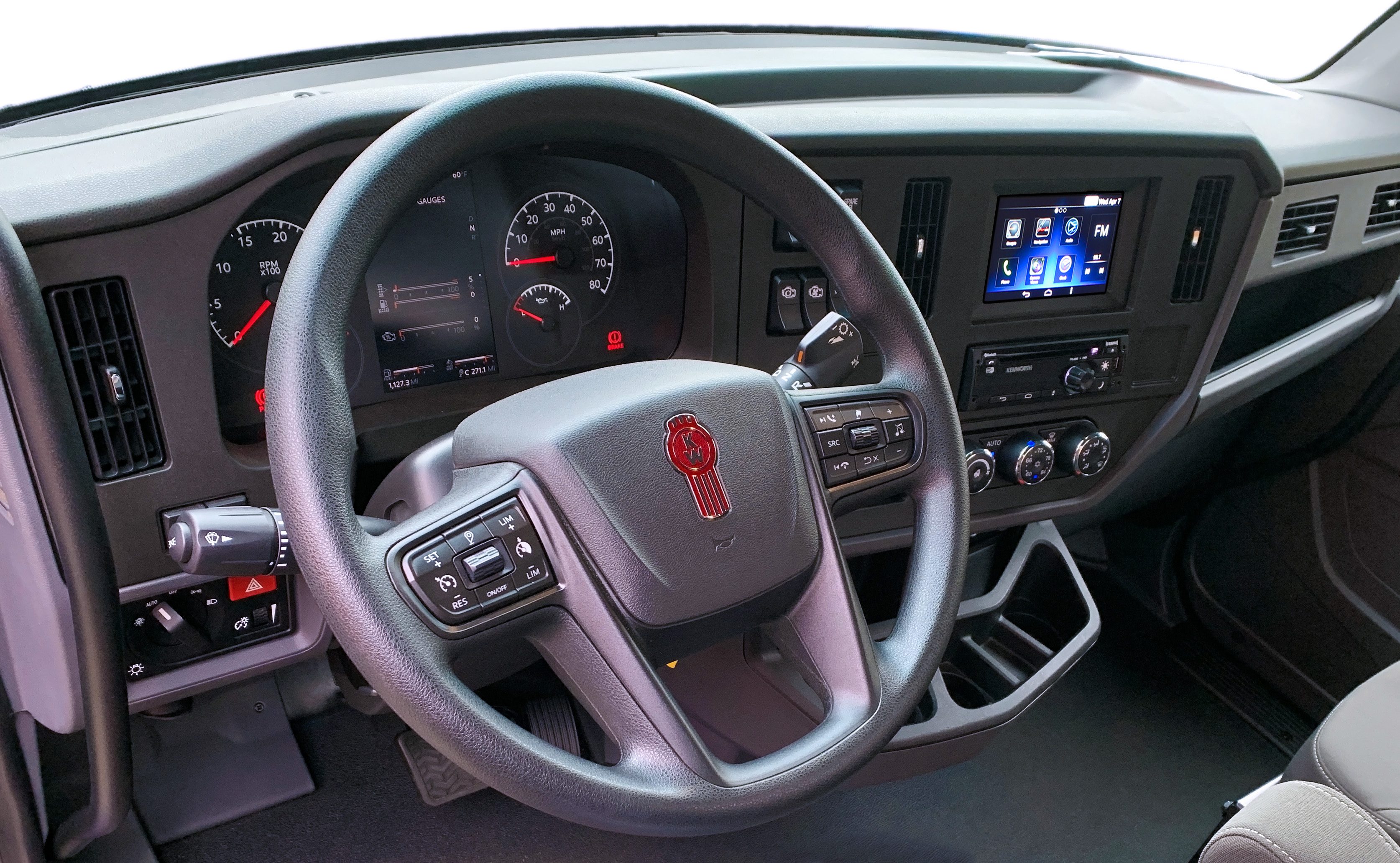 kenworth truck interior