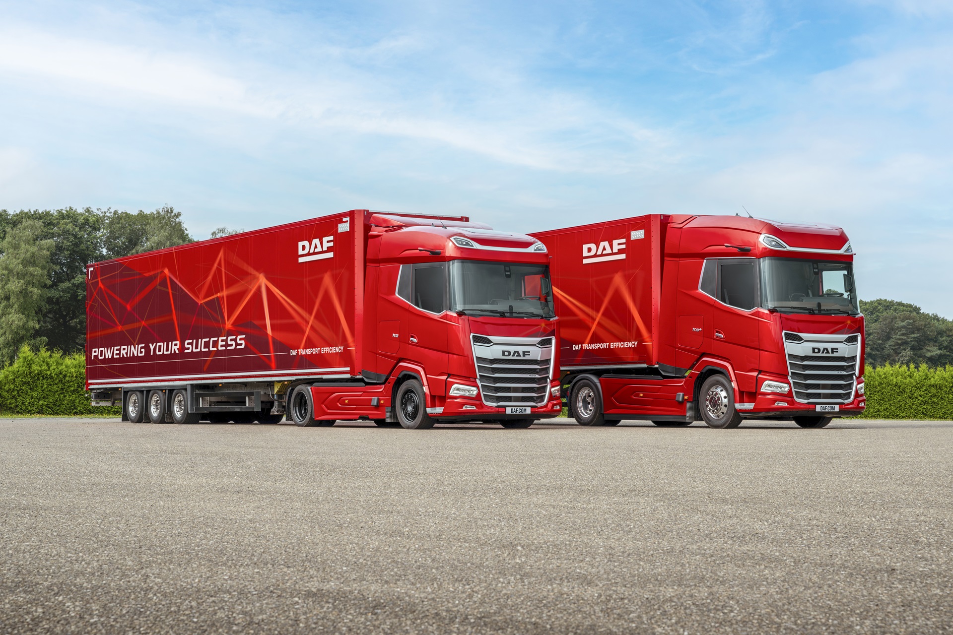 109 New Generation DAF trucks